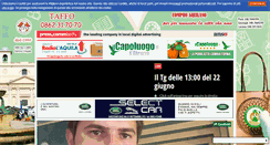 Desktop Screenshot of ilcapoluogo.it